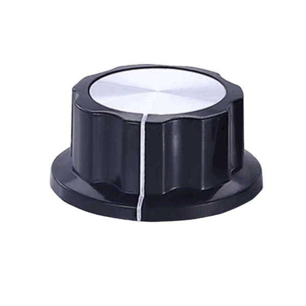 Black Plastic Knob