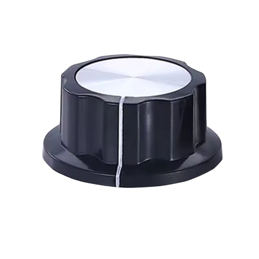 Black Plastic Knob