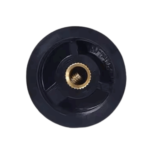 Black Plastic Knob