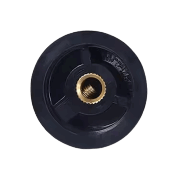 Black Plastic Knob